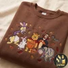 Winnie the Pooh and Friends Halloween Embroidered Sweatshirt Winnie the Pooh and Friends Halloween Embroidered Sweatshirt