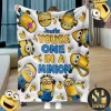 Nightmare Before Christmas Personalized Anniversary Couple Blanket