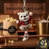 Buffalo Bills Josh Allen 17 Mascot Premium 3D Keychain Buffalo Bills Josh Allen 17 Mascot Premium 3D Keychain