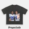 Dallas Cowboys Dak Prescott and DaRon Bland Funny Drinking and Middle Finger Graphic T-Shirt