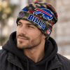 Buffalo Bills NFL Field and Fury Camouflage Premium Cuffed Winter Knit Beanie Hat