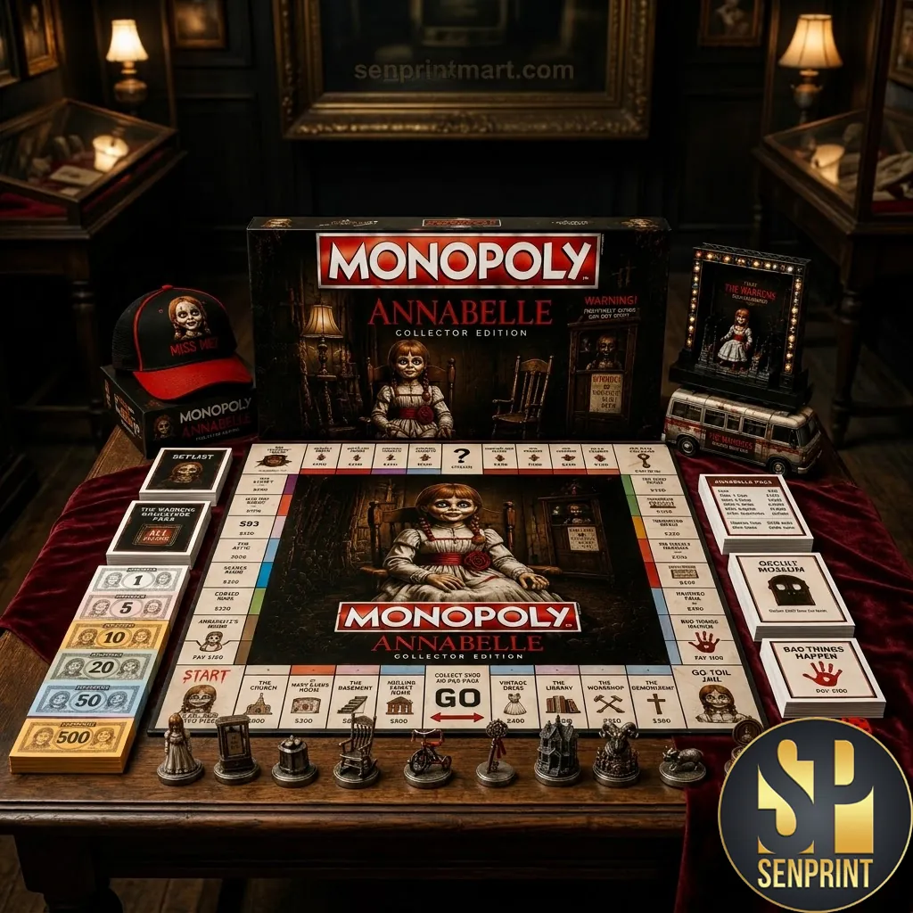 Annabelle Collector Edition Monopoly Horror Board Game