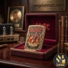 AC/DC High Voltage Back In Black Premium Metal Lighter Case AC/DC High Voltage Back In Black Premium Metal Lighter Case