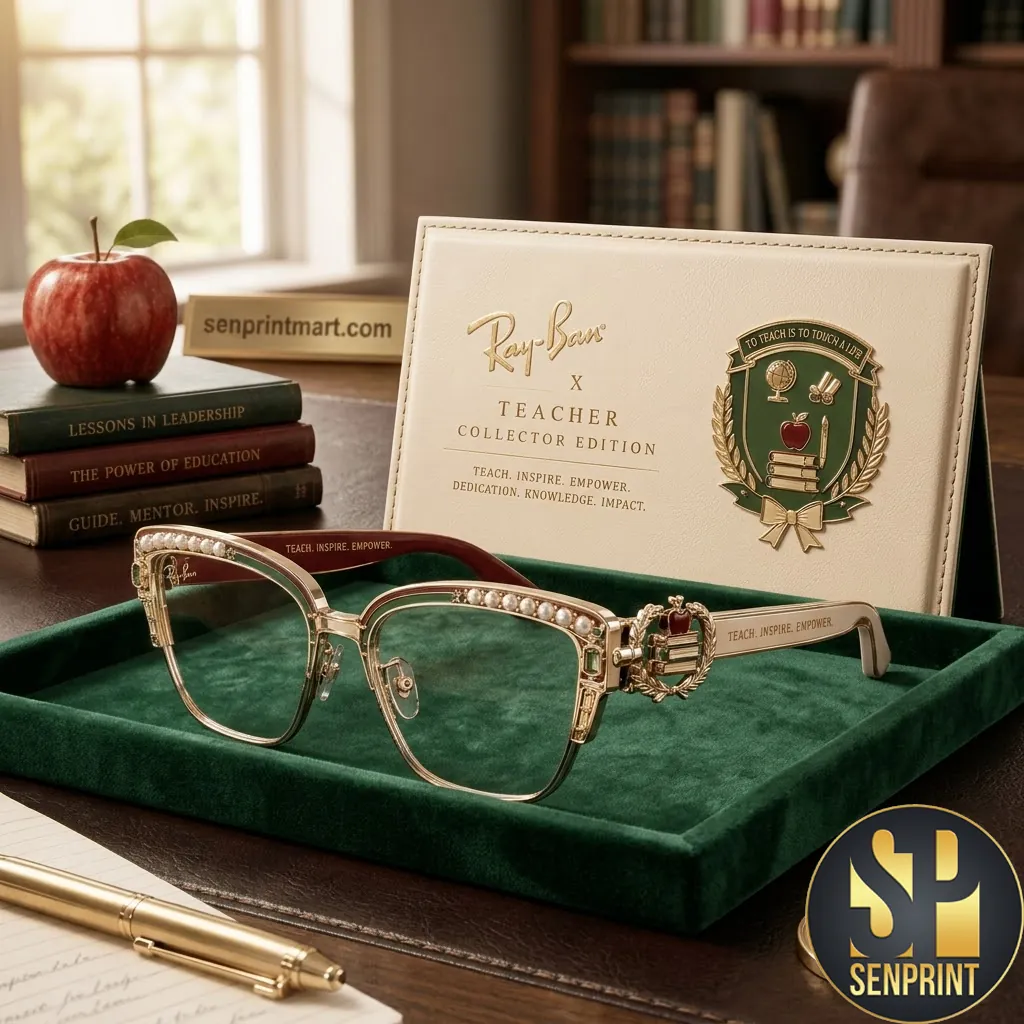 Ray-Ban Teacher Collector Edition Pearl Embellished Sunglasses
