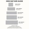Cozy Rainy Forest Cabin Tent Camping Aesthetic Nature Landscape Desk Mat