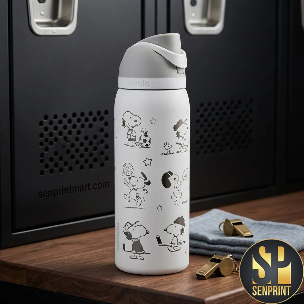 Owala Snoopy Peanuts Sports Limited Edition Stainless Steel Water Bottle