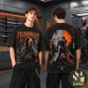 Retro Jaws Movie Cast Signatures 3D All Over Print T-Shirt