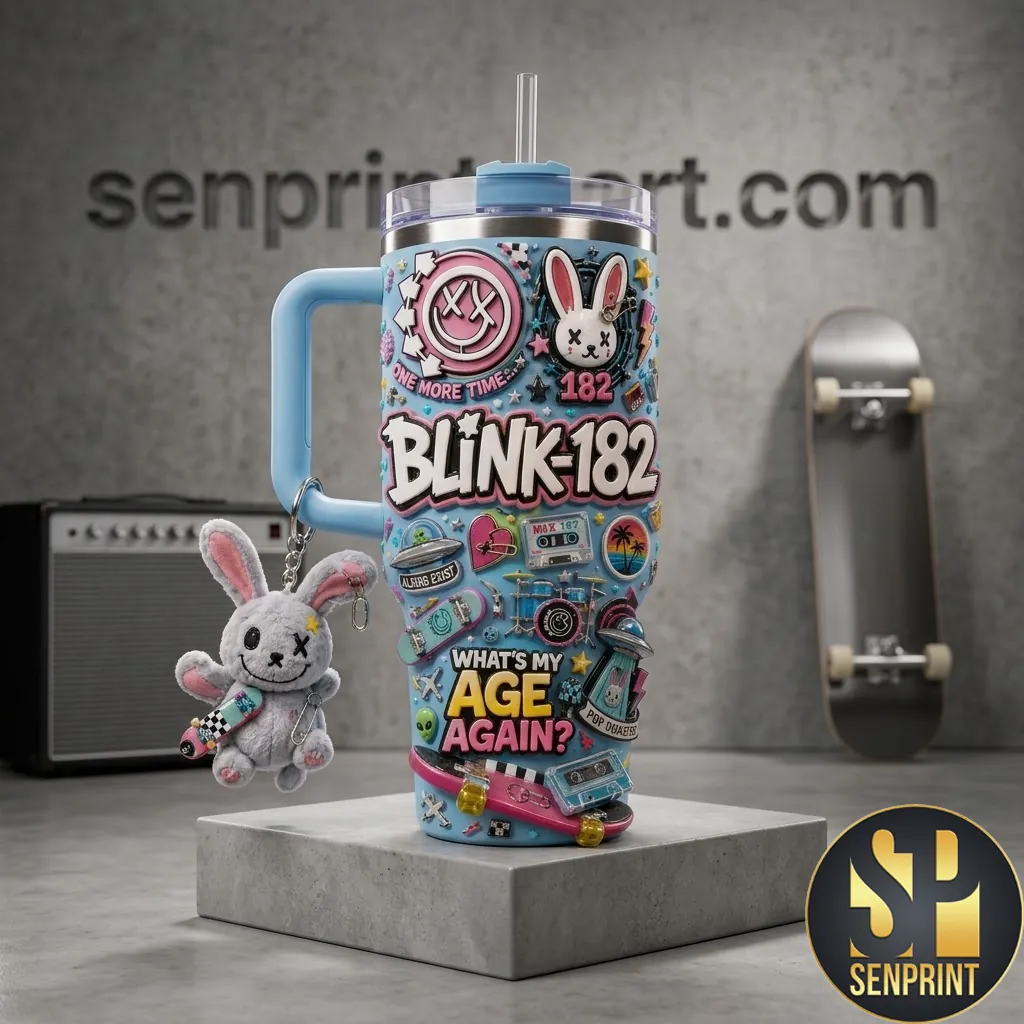 Blink-182 What’s My Age Again Pop Punk 40oz Tumbler