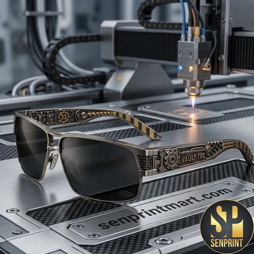 Fallout Vault-Tec Steampunk Metal Frame Unisex Sunglasses