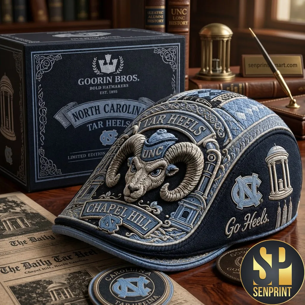 Goorin Bros UNC Tar Heels Limited Edition Premium Cap