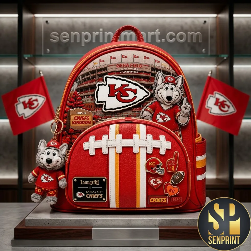 Kansas City Chiefs GEHA Field Premium Fandom Backpack
