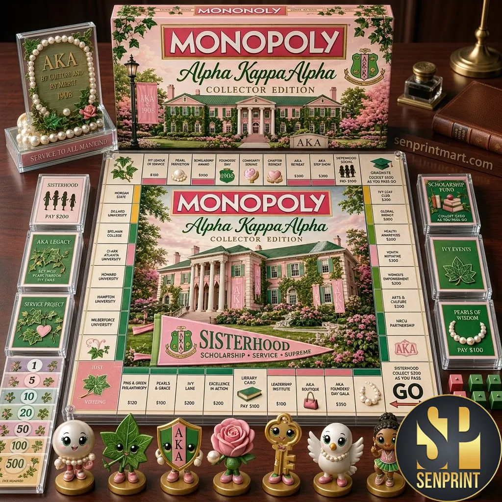 Alpha Kappa Alpha Monopoly Collector Edition Board Game