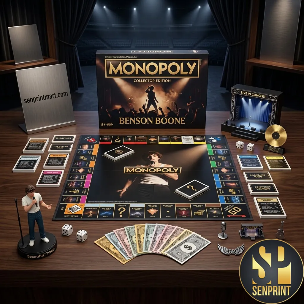 Benson Boone Monopoly Collector Edition Board Game