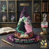 Personalized Spooky Biscuits Bakery Black Cat Halloween Quilted Witch Hat Personalized Spooky Biscuits Bakery Black Cat Halloween Quilted Witch Hat