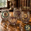Delta Sigma Theta Sorority Premium Stemless Wine Glass Set Delta Sigma Theta Sorority Premium Stemless Wine Glass Set