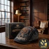 Iron Maiden Up The Irons Premium Embroidered Flat Cap Iron Maiden Up The Irons Premium Embroidered Flat Cap