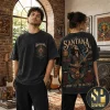 The Crow Eric Draven Gothic Graphic Vintage Wash T-Shirt The Crow Eric Draven Gothic Graphic Vintage Wash T-Shirt