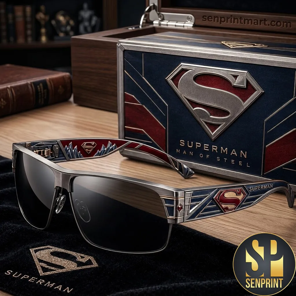 Superman Man Of Steel Premium Unisex Sunglasses