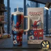 Snoopy Stanley Valentine Hearts Cream Insulated Travel Tumbler Snoopy Stanley Valentine Hearts Cream Insulated Travel Tumbler
