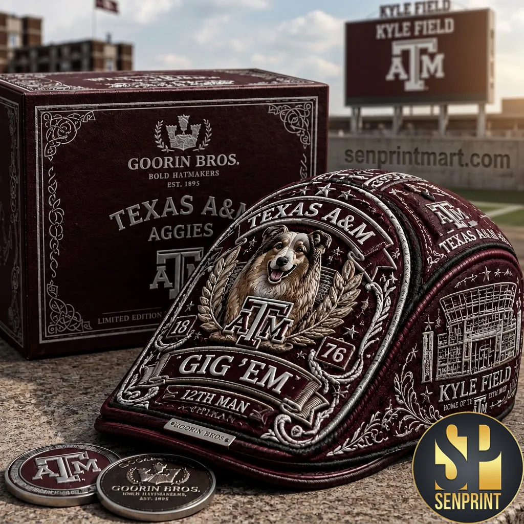 Texas A&M Aggies Premium Limited Edition Goorin Bros Cap