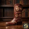 AC/DC Back In Black Premium Leather Rock Band Cowboy Boots AC/DC Back In Black Premium Leather Rock Band Cowboy Boots