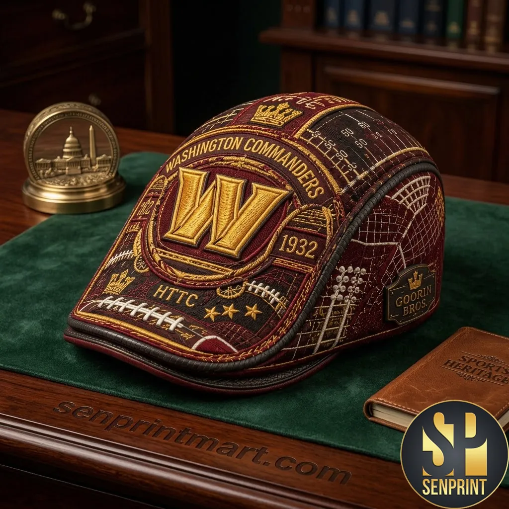 Washington Commanders HTTC 1932 Premium Embroidered Jeff Cap
