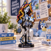 Monster High x Bluey Collaboration Limited Edition Spooky Fashion Collector Doll