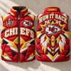 Kansas City Chiefs Super Bowl LIV Champions Run It Back Premium Sleeveless Quilted Puffer Vest