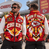 Kansas City Chiefs Super Bowl LIV Champions Run It Back Premium Sleeveless Quilted Puffer Vest
