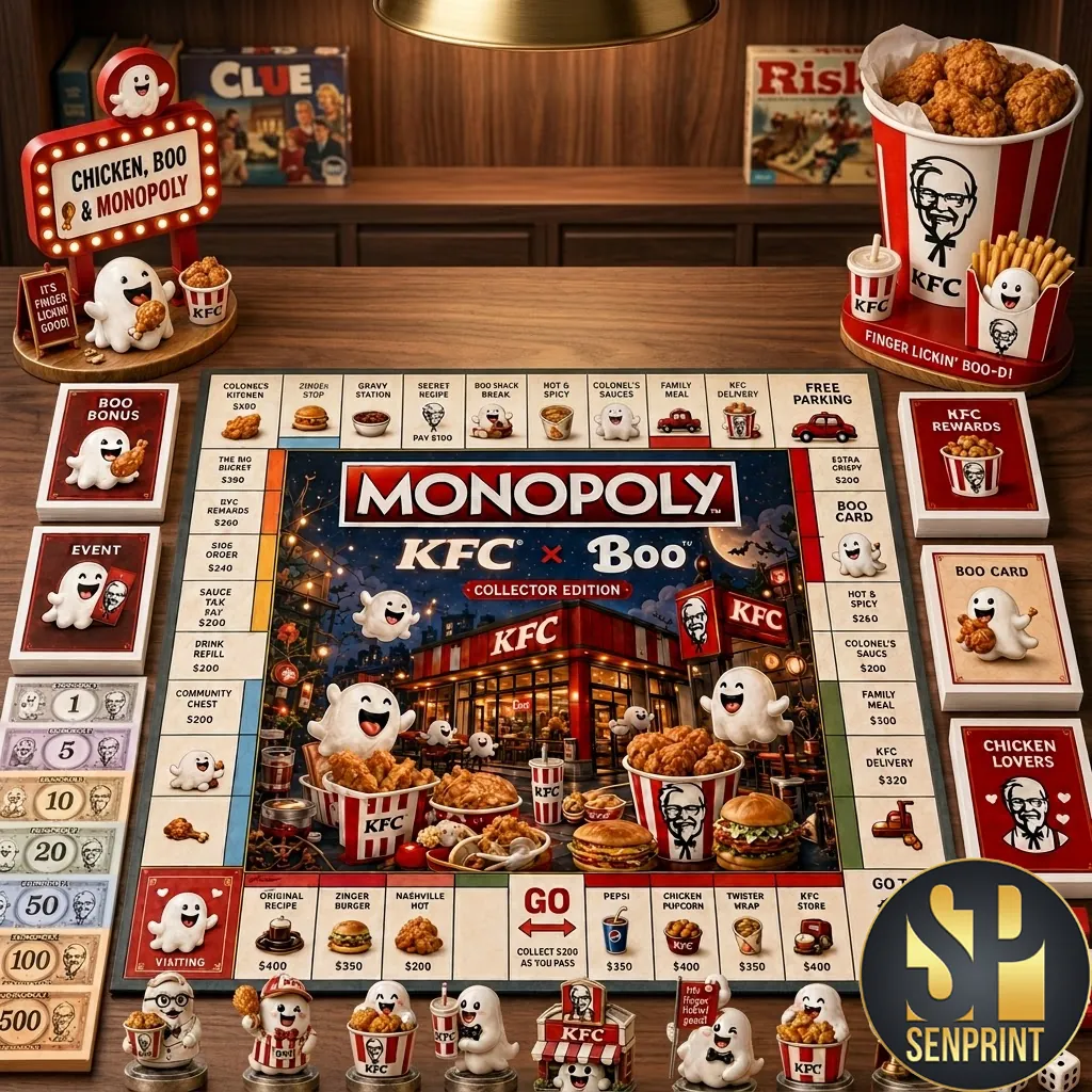 KFC X Boo Monopoly Collector Edition Board Game