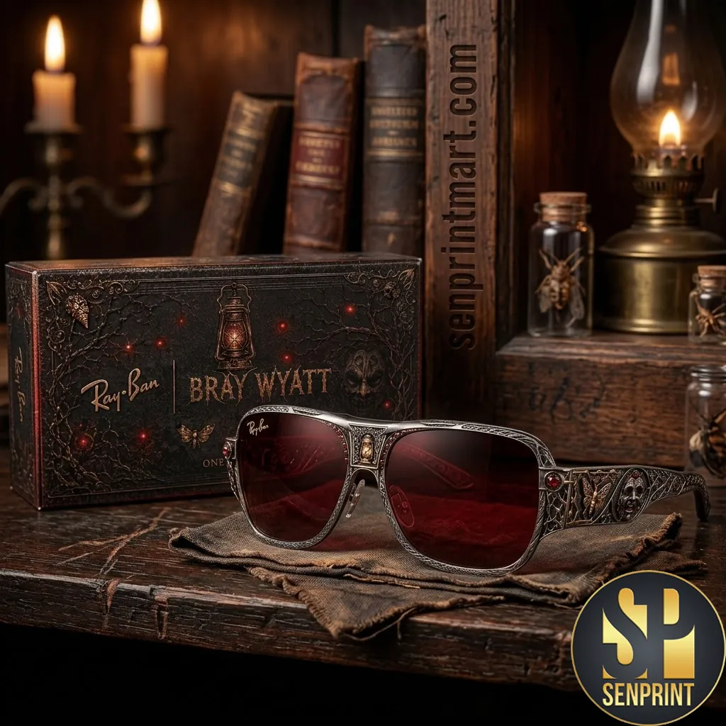 Ray-Ban Bray Wyatt Limited Edition Premium Unisex Sunglasses