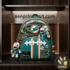 Miami Dolphins Hard Rock Stadium Premium Loungefly Backpack Miami Dolphins Hard Rock Stadium Premium Loungefly Backpack
