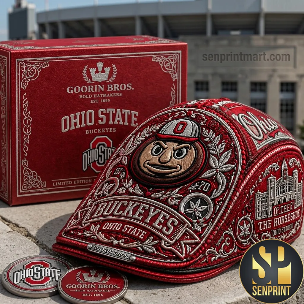 Goorin Bros Ohio State Buckeyes Limited Edition Premium Cap
