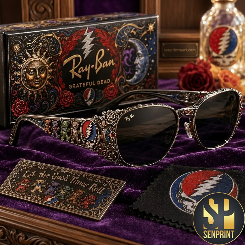 Ray-Ban Grateful Dead Limited Edition Premium Unisex Sunglasses