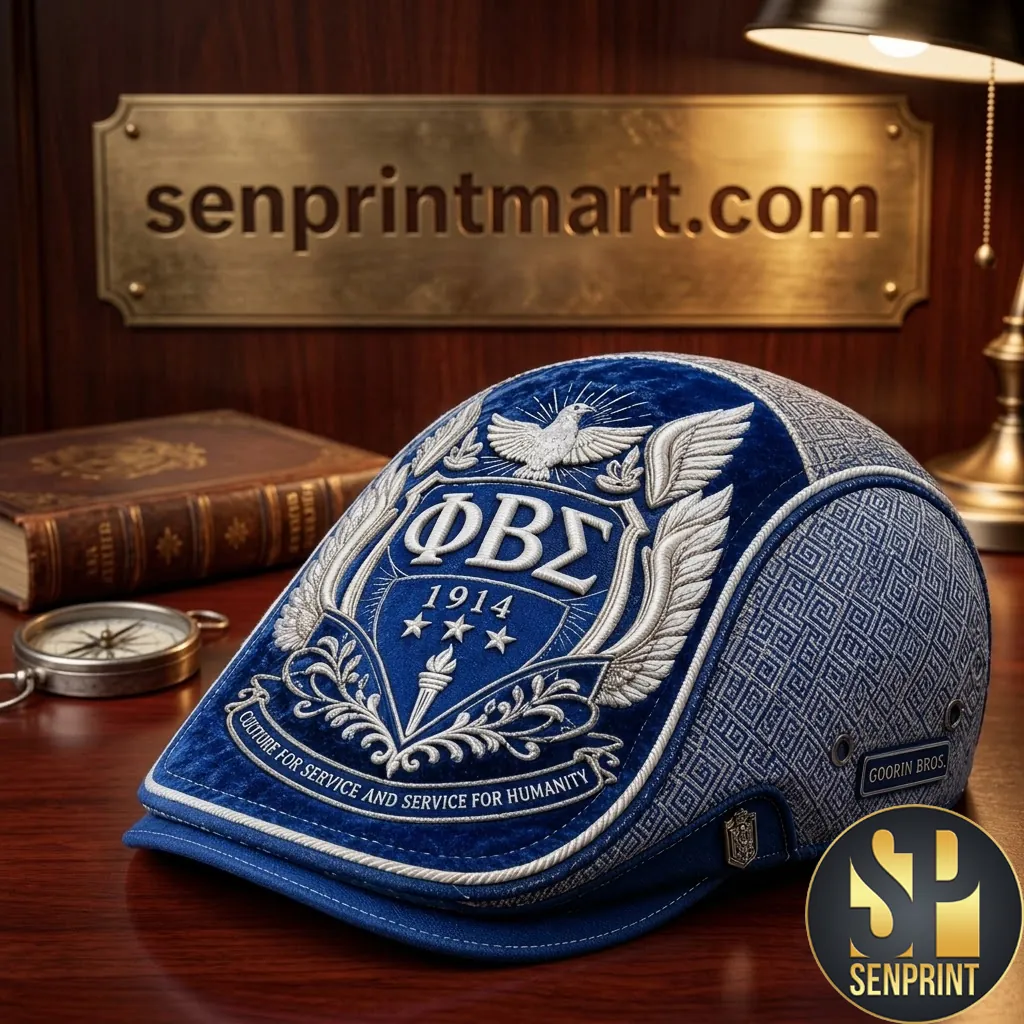 Phi Beta Sigma 1914 Premium Embroidered Ivy Cap