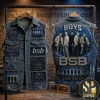 Gorillaz Band Graphic Premium Embroidered Denim Vest Gorillaz Band Graphic Premium Embroidered Denim Vest