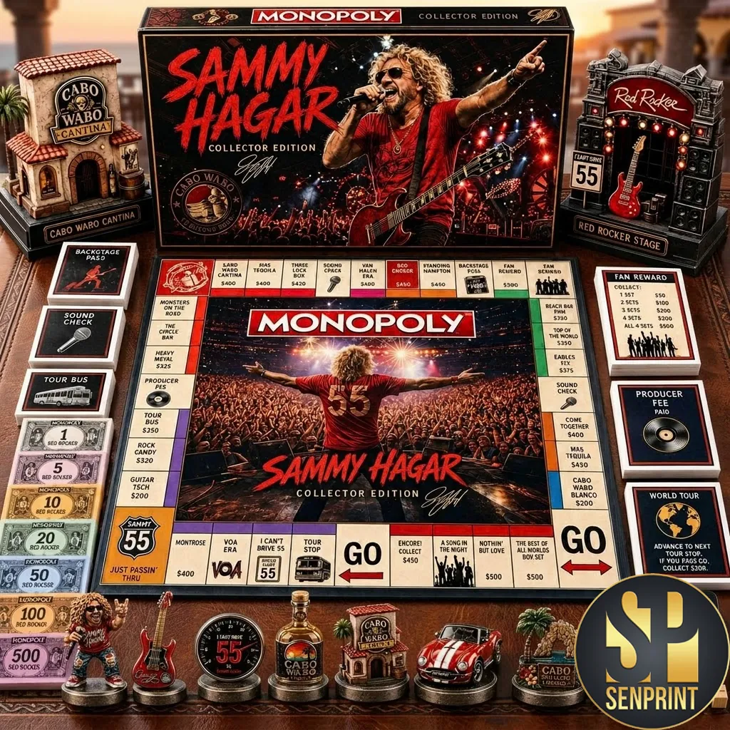 Sammy Hagar Monopoly Collector Edition Board Game