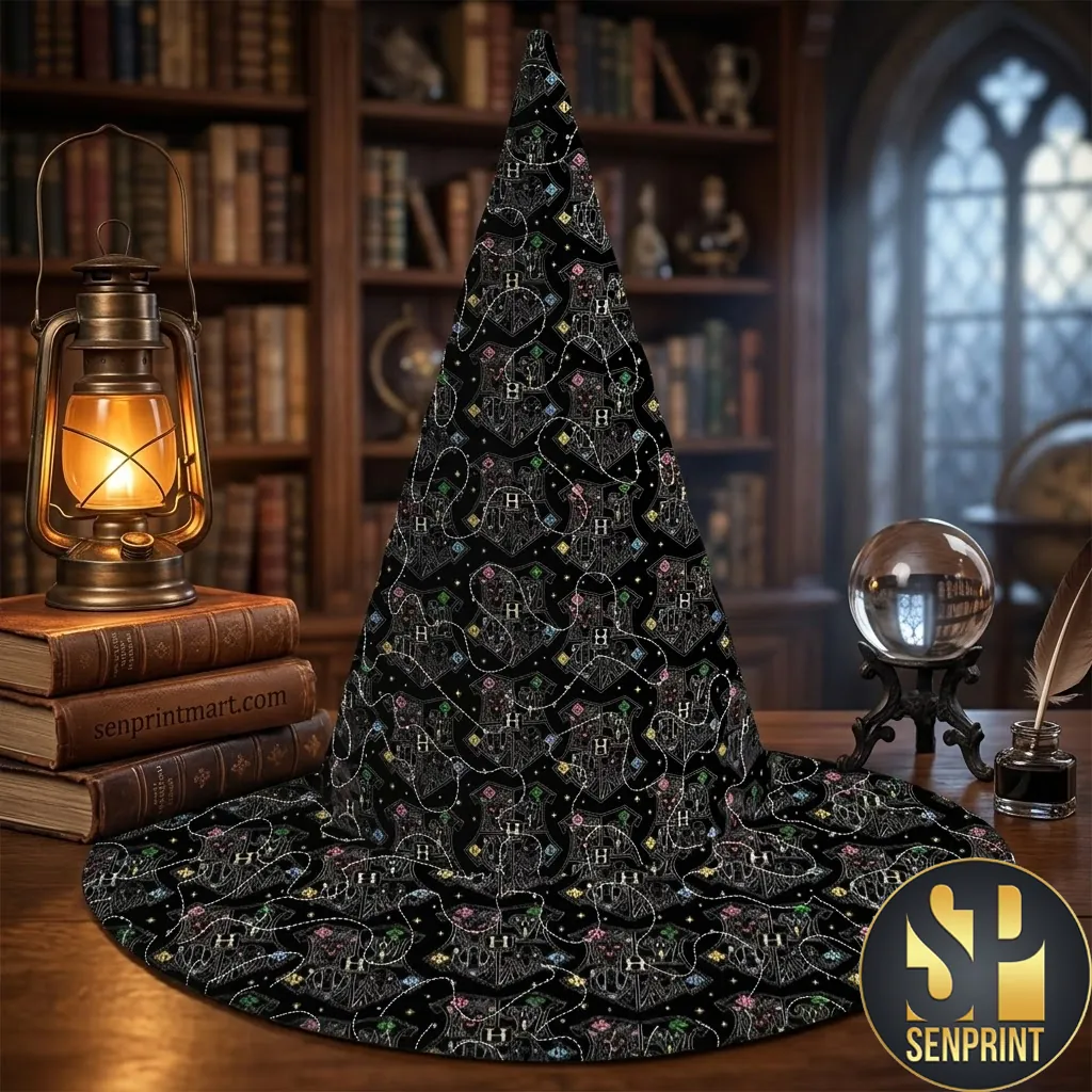 Harry Potter 25th Anniversary Hogwarts Crest Witch Hat