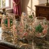 Delta Sigma Theta Sorority Premium Stemless Wine Glass Set Delta Sigma Theta Sorority Premium Stemless Wine Glass Set