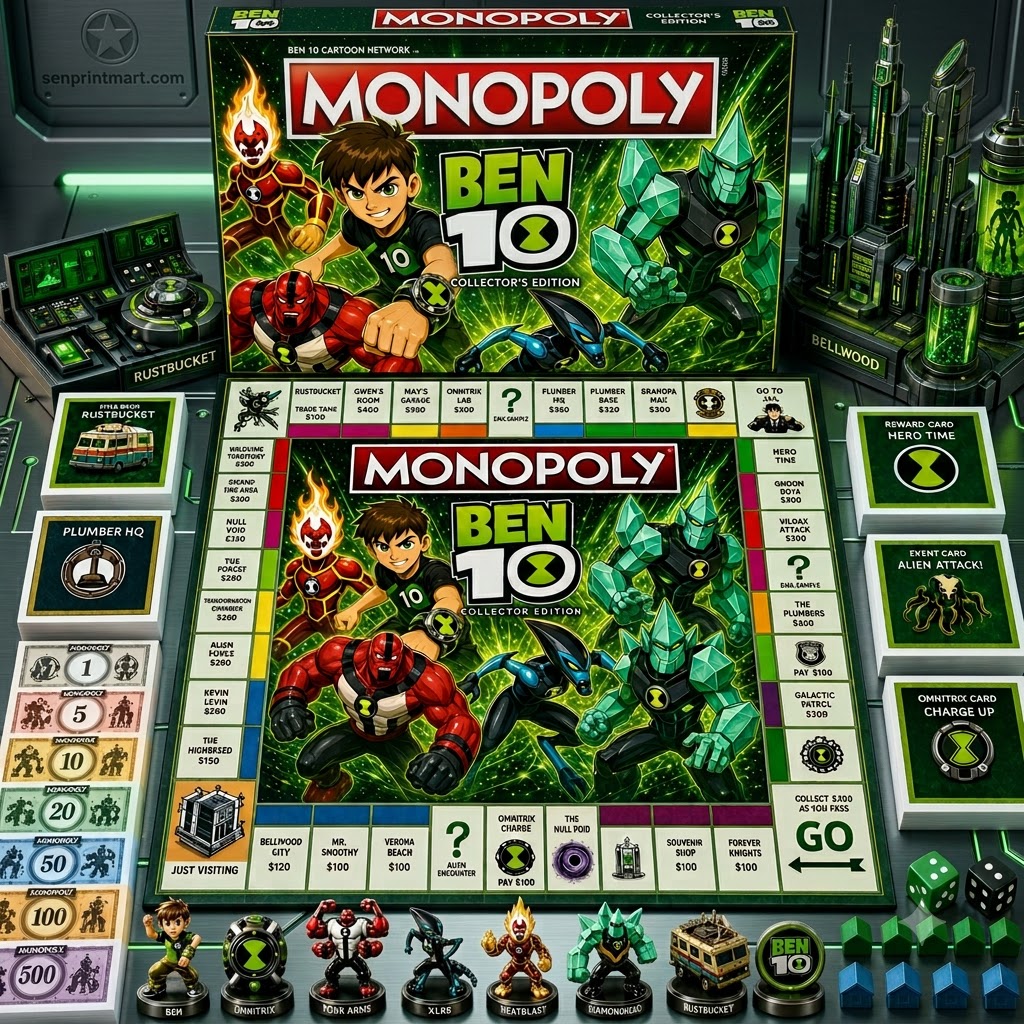 Ben 10 Monopoly Collector’s Edition Board Game