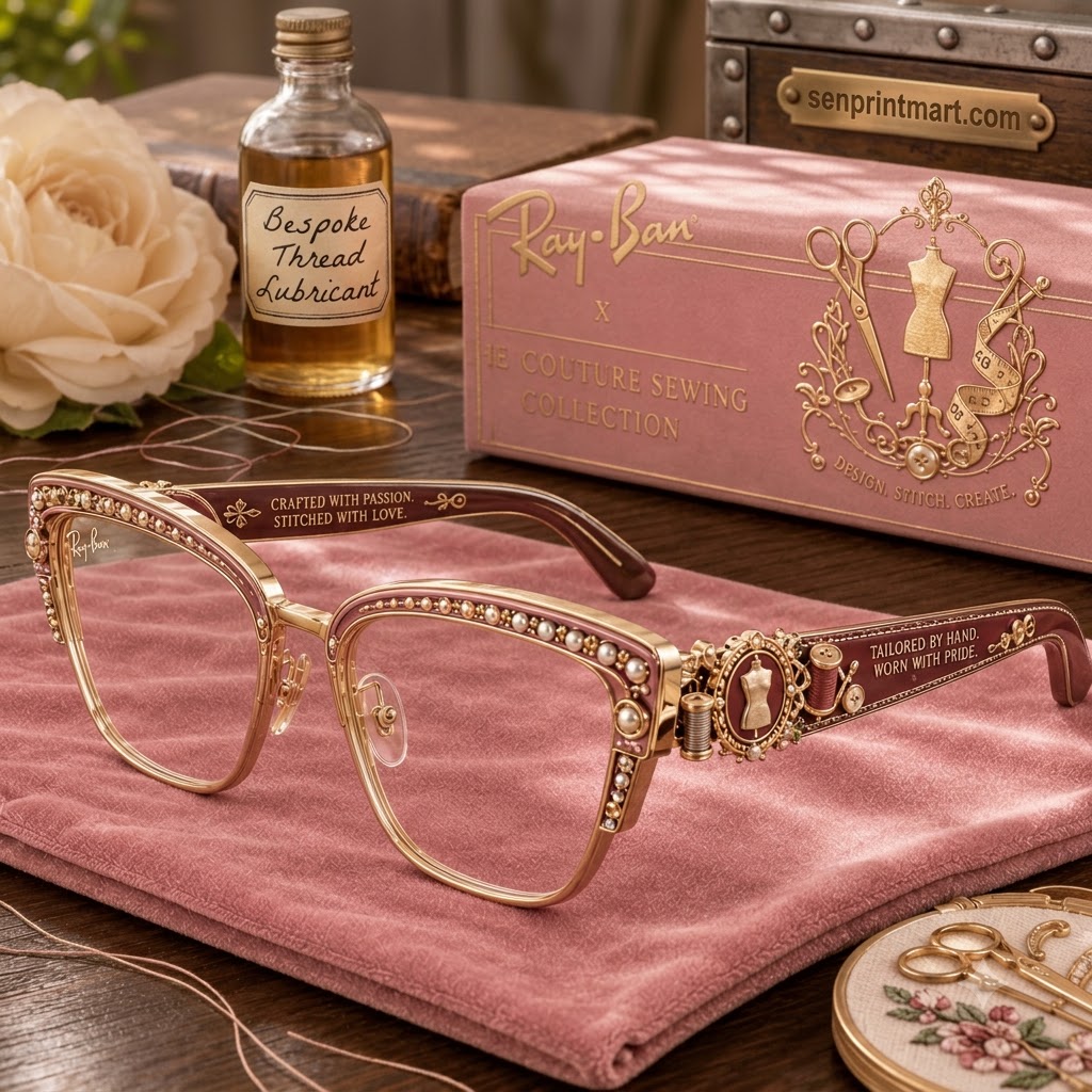Ray-Ban Couture Sewing Collection Premium Embellished Sunglasses