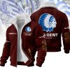 Personalized KAA Gent Mascot Blue Sherpa Lined Winter Fleece Jacket
