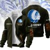 Personalized KAA Gent Mascot Blue Sherpa Lined Winter Fleece Jacket