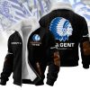 Personalized KAA Gent Mascot Blue Sherpa Lined Winter Fleece Jacket