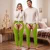 Funny Green Furry Monster Chaps Novelty Christmas Gag Gift Sweatpants
