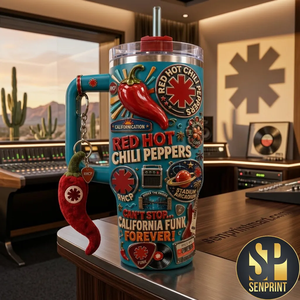 Red Hot Chili Peppers Californication 40oz Insulated Tumbler