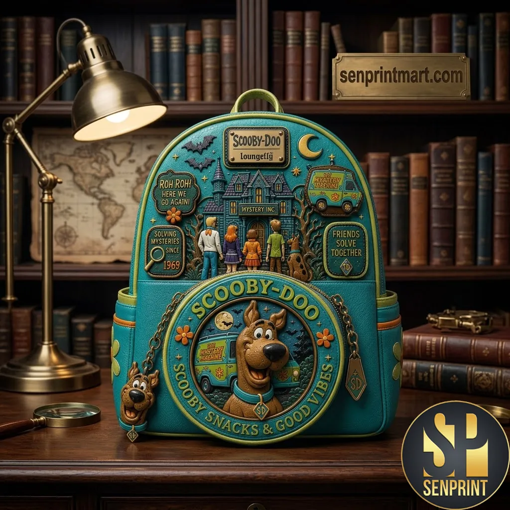 Scooby-Doo Mystery Inc. Premium Loungefly Mini Backpack