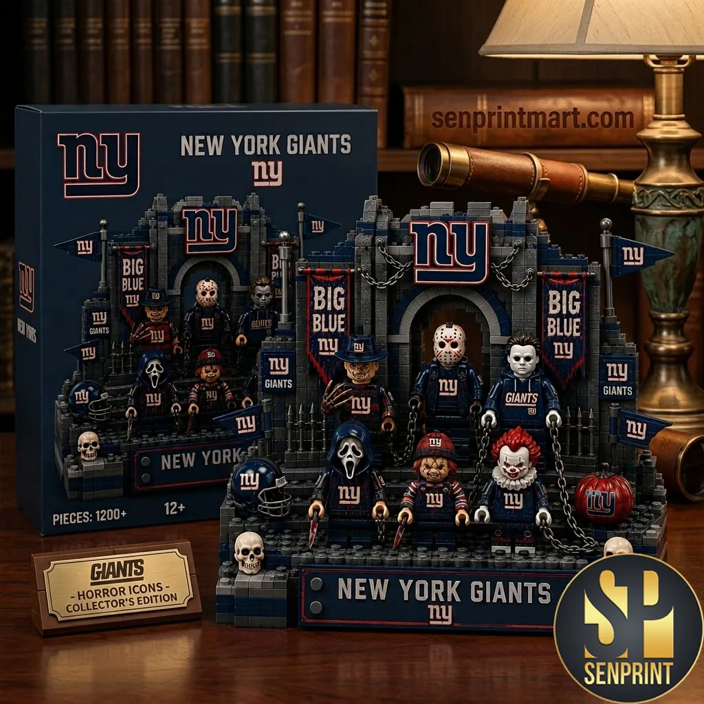 New York Giants Horror Icons Collector Edition Building Brick Set