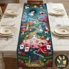 Stephen King Horror Book Stack Personalized Quilted Table Runner