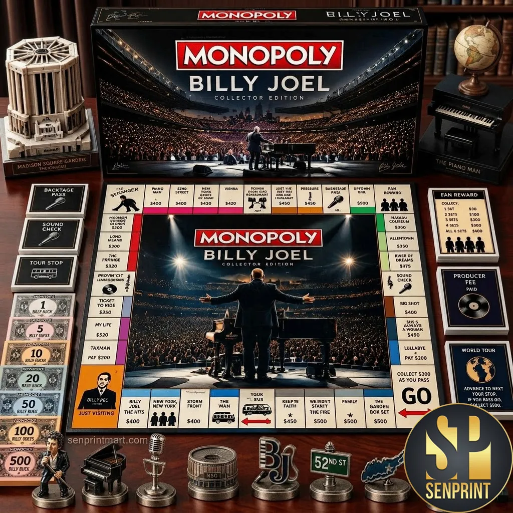 Billy Joel Monopoly Collector Edition Board Game